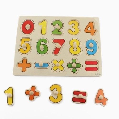 0to9 Wooden Peg Puzzle Alphabet — 2