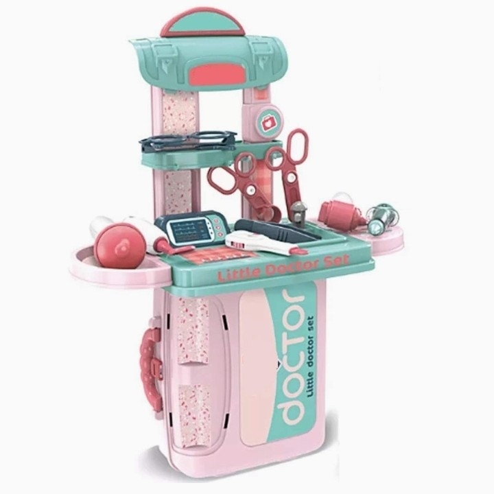 3 in 1 Learning Educational Doctor Set Toy Briefcase Model — 2