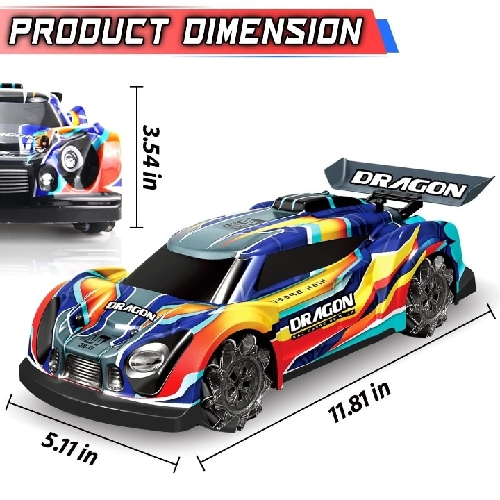 1:14 RC Drift Car, 4WD RC Cars for Kids Age 5+, 2.4Ghz 15Km/h Hight Speed RC — 2