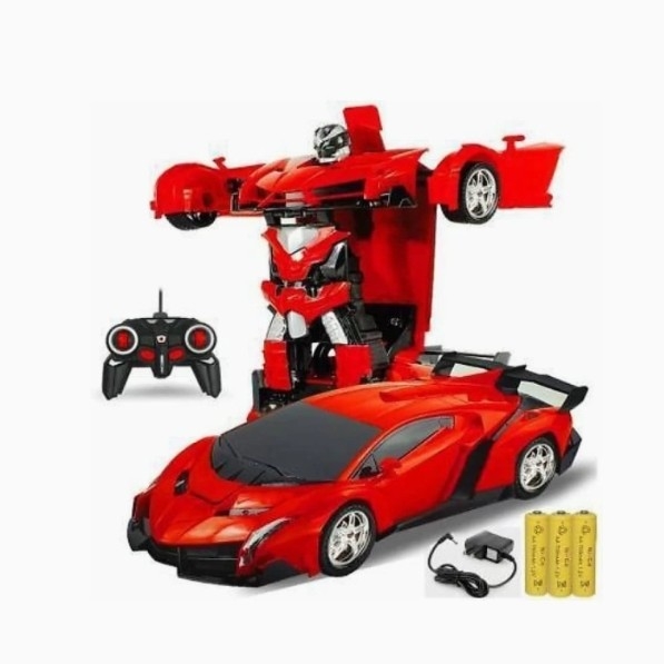 2in1 Convertible RC Robot Car Deformation Toy for Kids — 2