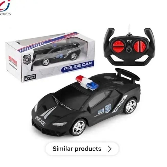 4 Channel Remote Police Car — 2