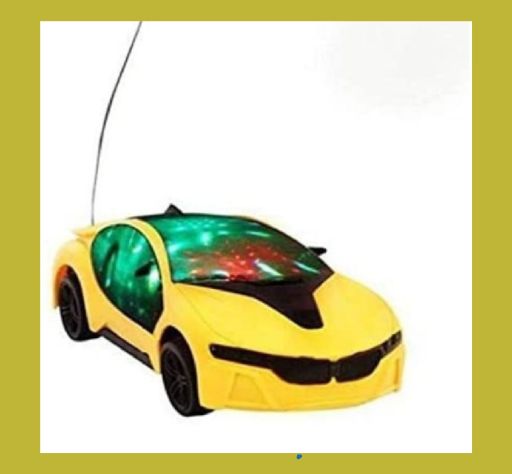 Remote Control Fast Modern Racing Car with 3D Light — 4