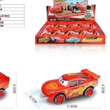 Mcqueen Metal Car With Light N Sound — 2