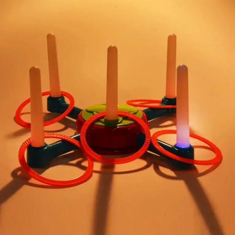 Classic ring toss game of high quality material, safe for kids to play — 2
