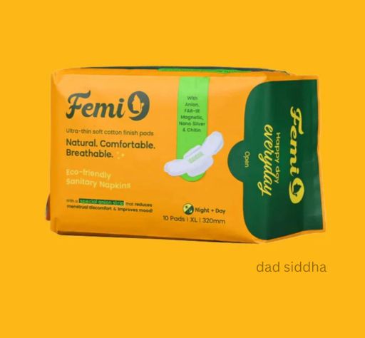 Femi9 Sanitart Napkins 100% organic / XL / 320mm/ 10pads — 2