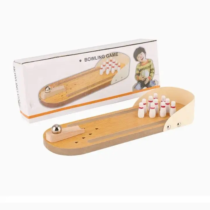 Desktop Bowling Toy, Mini Bowling Game Practical — 2